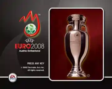 UEFA Euro 2008 (USA) screen shot title